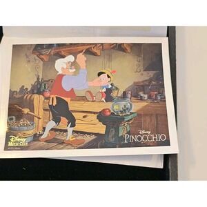 Pinocchio Lithograph‎ Collectible Card Disney Movie Club